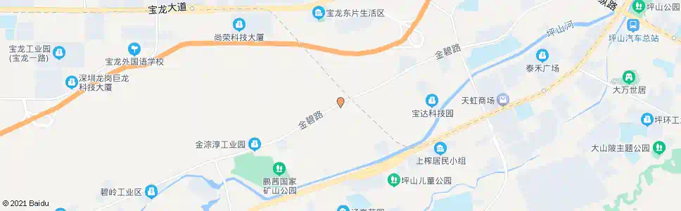 深圳金田百货_公交站地图_深圳公交_妙搜公交查询2025