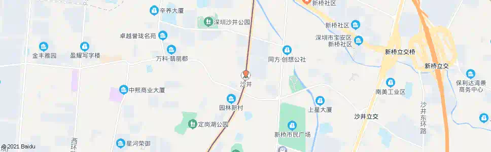 深圳沙井地铁站_公交站地图_深圳公交_妙搜公交查询2025