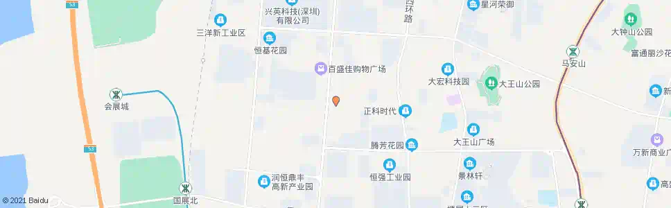 深圳新和二村_公交站地图_深圳公交_妙搜公交查询2025