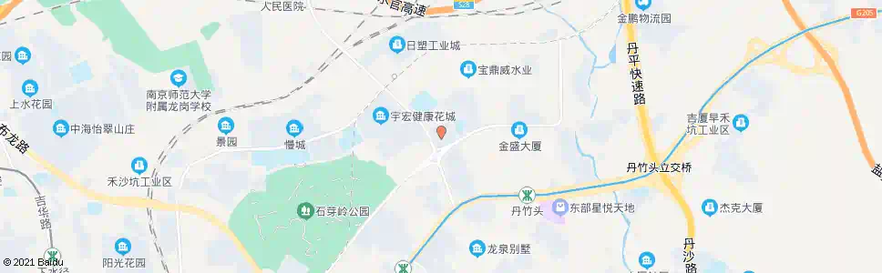 深圳左庭右院_公交站地图_深圳公交_妙搜公交查询2025