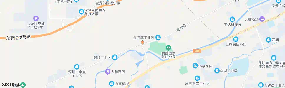深圳汤坑路口_公交站地图_深圳公交_妙搜公交查询2025