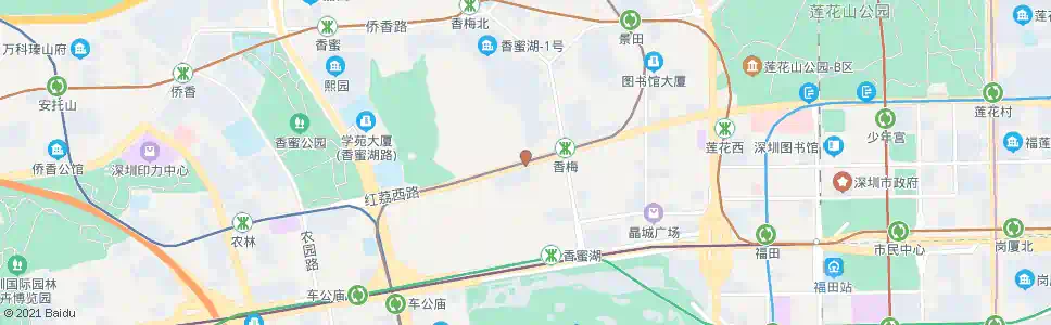 深圳水榭花都_公交站地图_深圳公交_妙搜公交查询2025