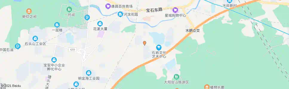 深圳石岩环保所_公交站地图_深圳公交_妙搜公交查询2025