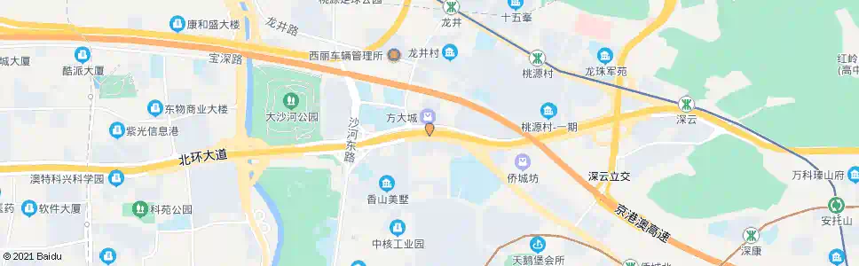 深圳北环龙井天桥_公交站地图_深圳公交_妙搜公交查询2025