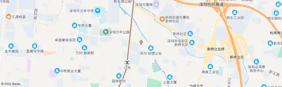 深圳沙井国税_公交站地图_深圳公交_妙搜公交查询2025
