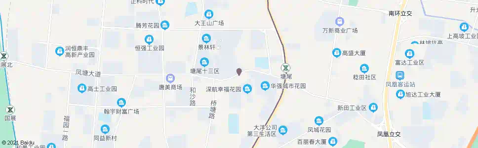 深圳塘尾社区_公交站地图_深圳公交_妙搜公交查询2025