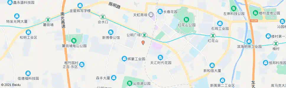 深圳公明汽车站1_公交站地图_深圳公交_妙搜公交查询2025