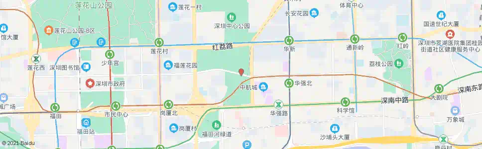 深圳振华西路_公交站地图_深圳公交_妙搜公交查询2025