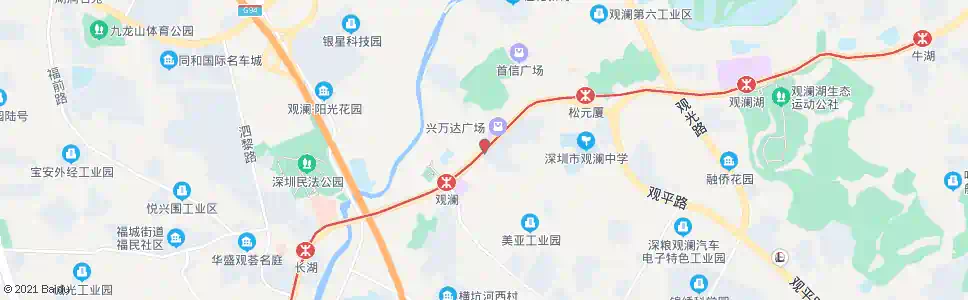 深圳龙华影剧院_公交站地图_深圳公交_妙搜公交查询2025