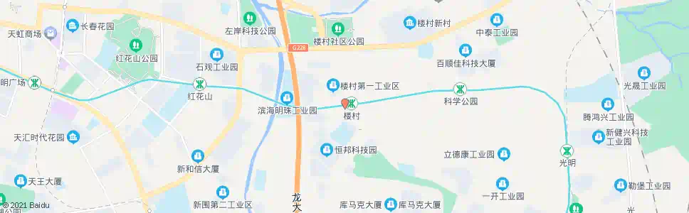 深圳楼寨村_公交站地图_深圳公交_妙搜公交查询2025