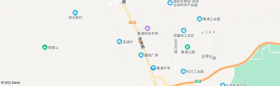 深圳葵涌邮政分局_公交站地图_深圳公交_妙搜公交查询2025