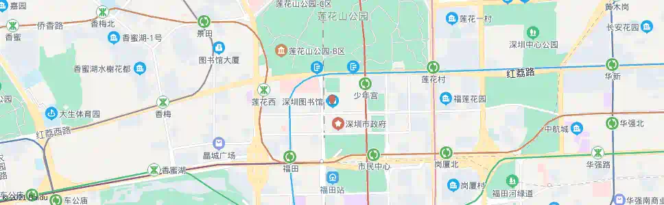 深圳下李朗图书馆_公交站地图_深圳公交_妙搜公交查询2025