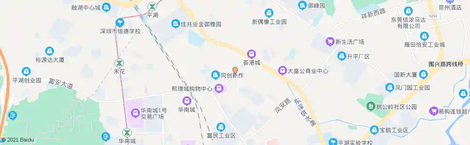 深圳富伟厂_公交站地图_深圳公交_妙搜公交查询2025