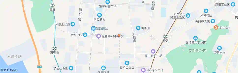 深圳和平村口_公交站地图_深圳公交_妙搜公交查询2025