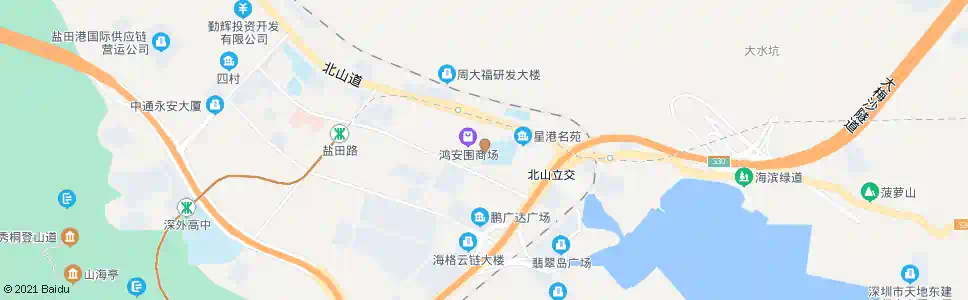 深圳盐田派出所_公交站地图_深圳公交_妙搜公交查询2025