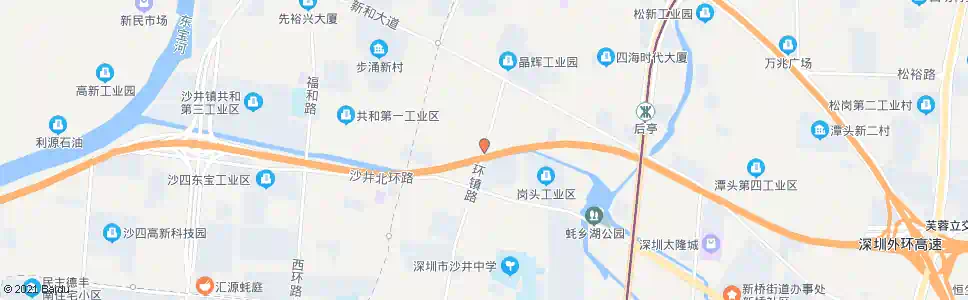深圳步涌工业区_公交站地图_深圳公交_妙搜公交查询2025