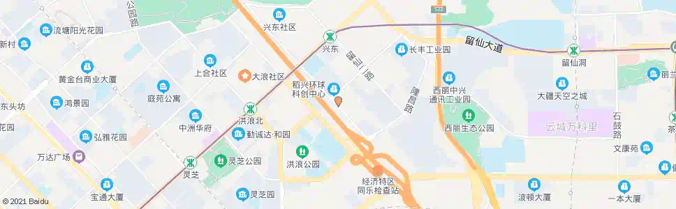 深圳新安67区安顺达场站_公交站地图_深圳公交_妙搜公交查询2025
