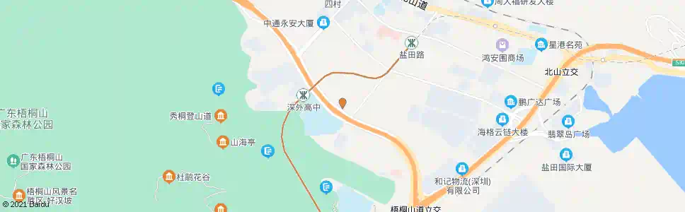 深圳保惠物流_公交站地图_深圳公交_妙搜公交查询2025