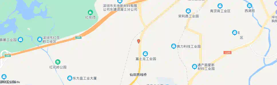 深圳仙田总站_公交站地图_深圳公交_妙搜公交查询2025