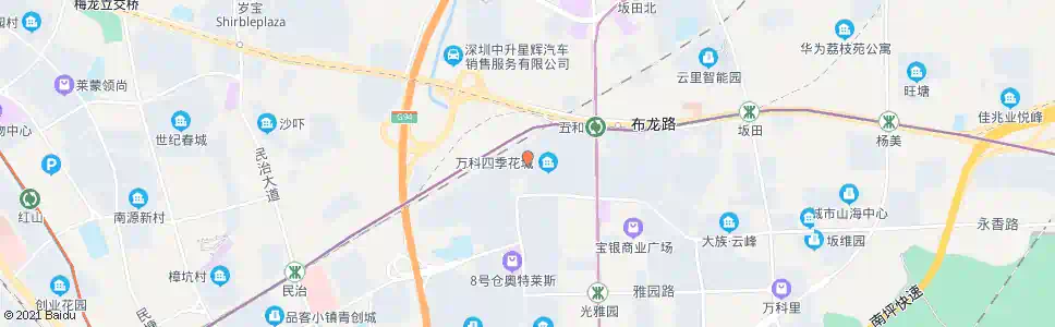 深圳大立环保_公交站地图_深圳公交_妙搜公交查询2025