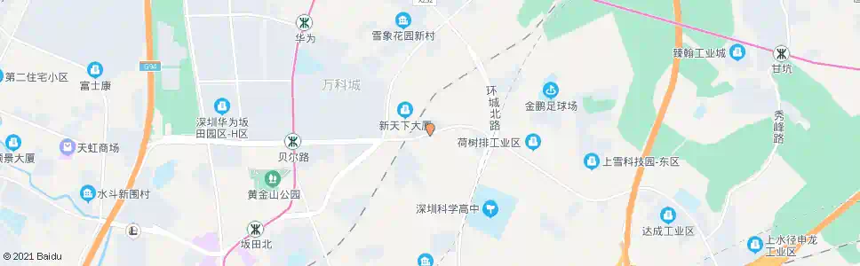 深圳宝利工业园_公交站地图_深圳公交_妙搜公交查询2025