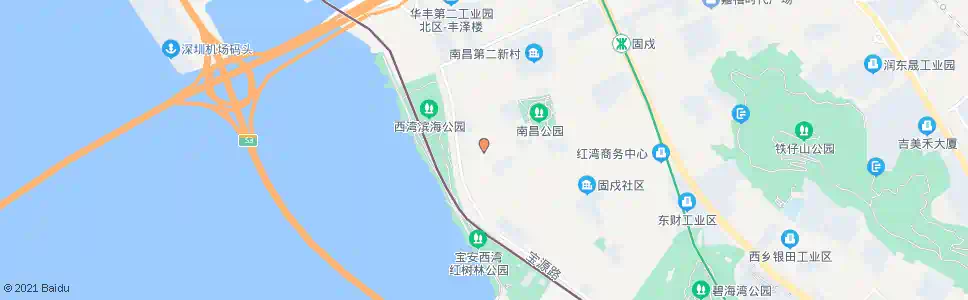 深圳南昌第一工业区_公交站地图_深圳公交_妙搜公交查询2025