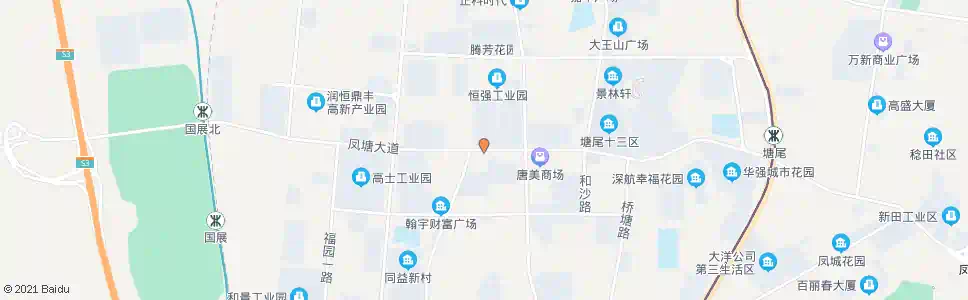 深圳怀德翠海_公交站地图_深圳公交_妙搜公交查询2025