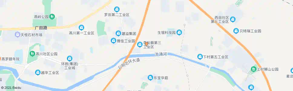 深圳李松蓢停车场_公交站地图_深圳公交_妙搜公交查询2025