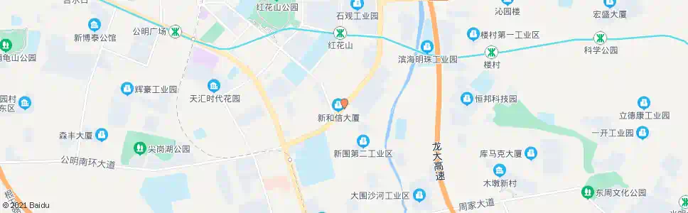 深圳南庄村口_公交站地图_深圳公交_妙搜公交查询2025