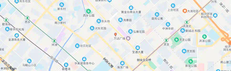 深圳泰华锦绣城_公交站地图_深圳公交_妙搜公交查询2025