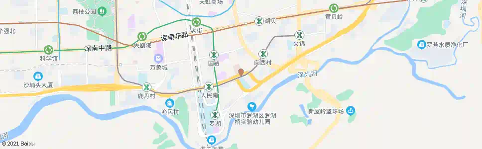 深圳罗湖医院_公交站地图_深圳公交_妙搜公交查询2025