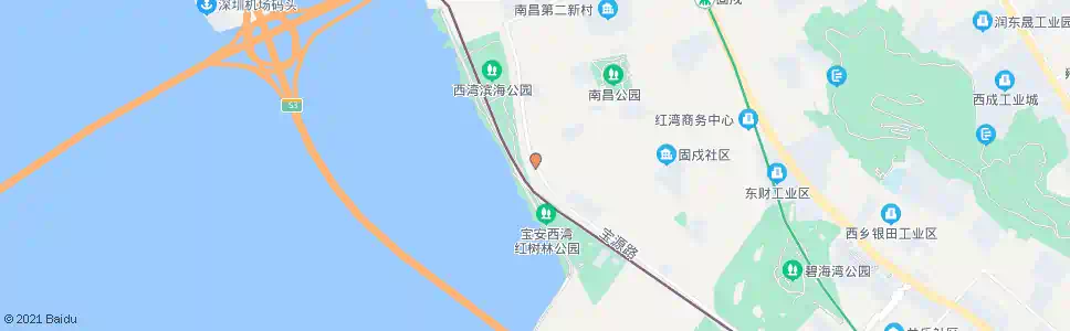 深圳固戍井湾新村_公交站地图_深圳公交_妙搜公交查询2025