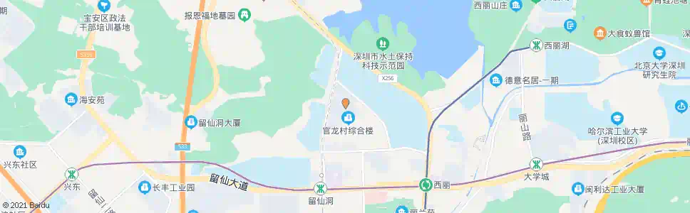 深圳官龙村_公交站地图_深圳公交_妙搜公交查询2025