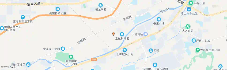 深圳澳子头社康中心_公交站地图_深圳公交_妙搜公交查询2025