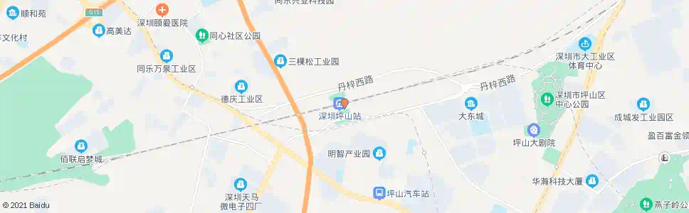 深圳八卦岭1_公交站地图_深圳公交_妙搜公交查询2025