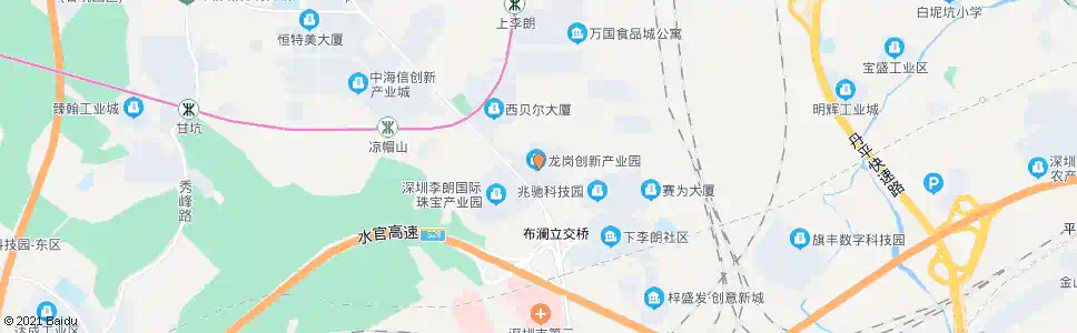 深圳深朗小区_公交站地图_深圳公交_妙搜公交查询2025
