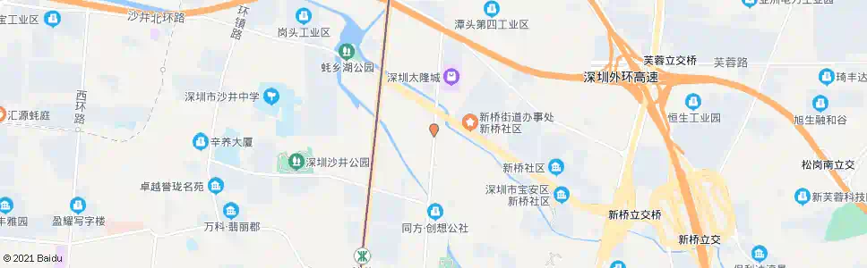深圳幸福居_公交站地图_深圳公交_妙搜公交查询2025