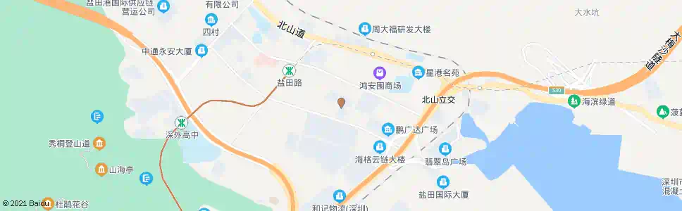 深圳盐田北公交总站_公交站地图_深圳公交_妙搜公交查询2025