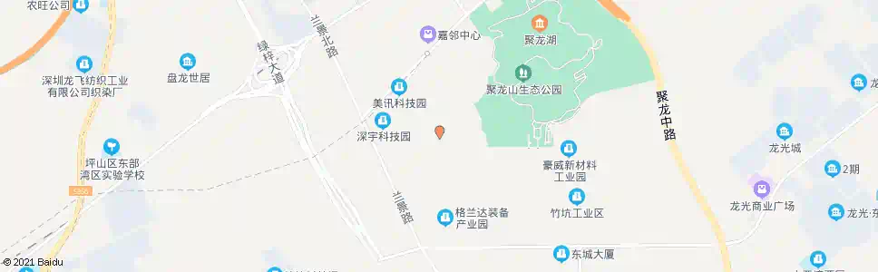 深圳翠景路口南_公交站地图_深圳公交_妙搜公交查询2025