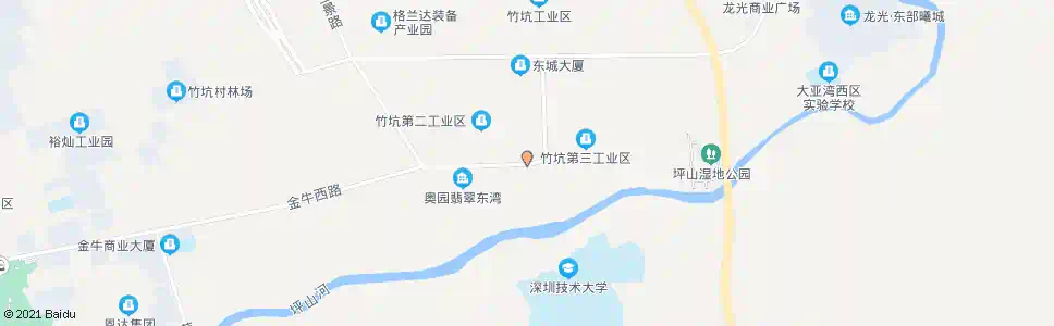深圳金牛创景路口_公交站地图_深圳公交_妙搜公交查询2025