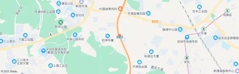 深圳启英学校_公交站地图_深圳公交_妙搜公交查询2025