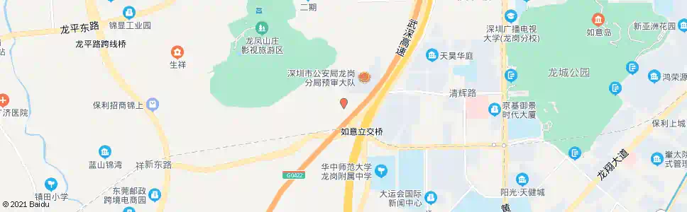 深圳龙岗区残联_公交站地图_深圳公交_妙搜公交查询2025