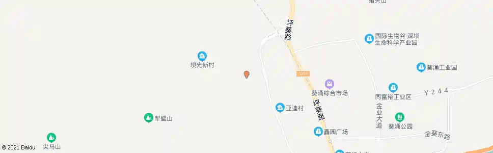 深圳丰树山路口_公交站地图_深圳公交_妙搜公交查询2025