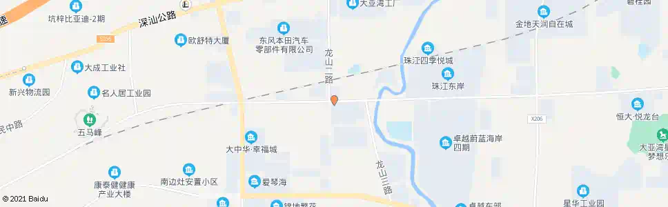 深圳凯南莱弗城_公交站地图_深圳公交_妙搜公交查询2025