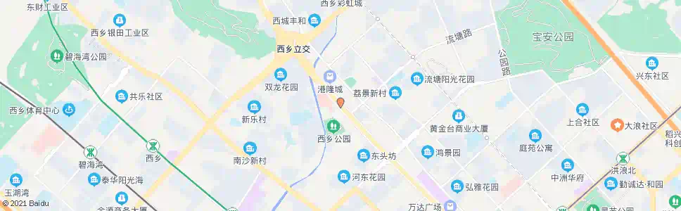 深圳宝安中心医院_公交站地图_深圳公交_妙搜公交查询2025
