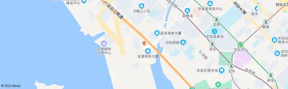 深圳大铲湾口岸大楼_公交站地图_深圳公交_妙搜公交查询2025