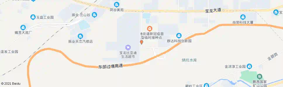 深圳宝龙比亚迪_公交站地图_深圳公交_妙搜公交查询2025