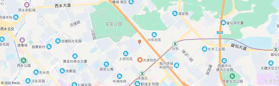 深圳东方明工业城_公交站地图_深圳公交_妙搜公交查询2025