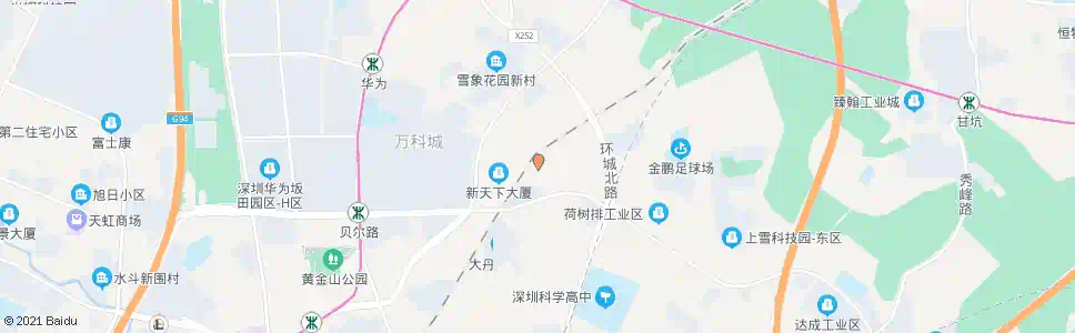 深圳宝利工业区总站_公交站地图_深圳公交_妙搜公交查询2025