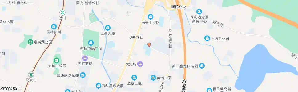 深圳沙井北环路口_公交站地图_深圳公交_妙搜公交查询2025